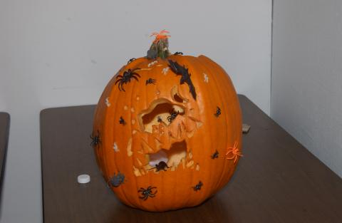 Facilities, Entry for Pumpkin Carving Contest
