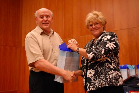 John Kennedy Receives Presentation, Celebration of Distinguished Services, ARC Lecture Theatre, Academic Resource Centre