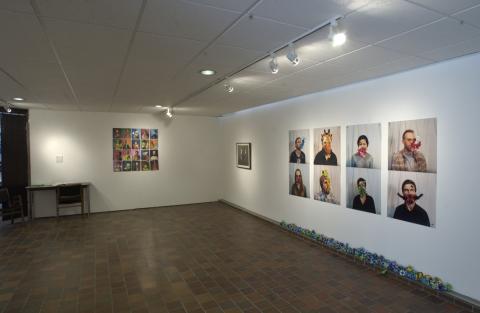 Artwork Installed in the Gallery, the Meeting Place
