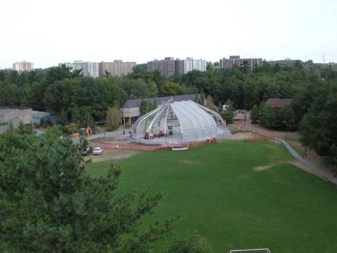 Construction of UTSC Pavilion