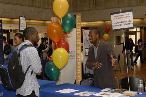 Graduate and Professional Schools Fair, the Meeting Place