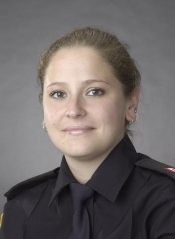 Trish Sinclair, Campus Police Officer, Promotional Image