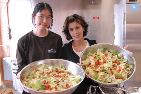 Servers with Salads, Literacy Program, Community Outreach