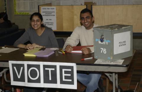 Polling Station, SCSU Elections