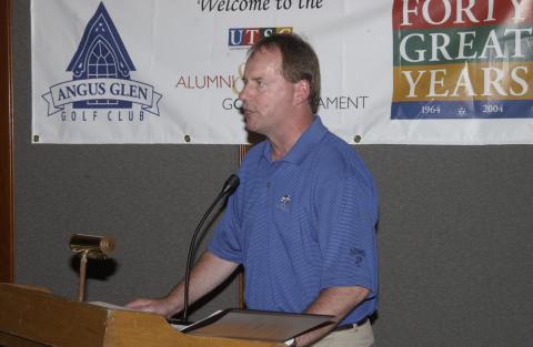 Speaker, Clubhouse Event, Alumni Golf Tournament, Angus Glen Golf Club