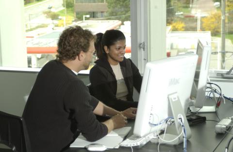 People at Computers, New Media Studies, Joint Program with Centennial College