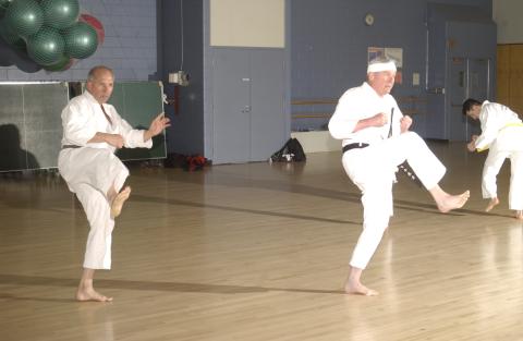 Karate Class, Studio, Athletics and Recreation Centre, R-Wing