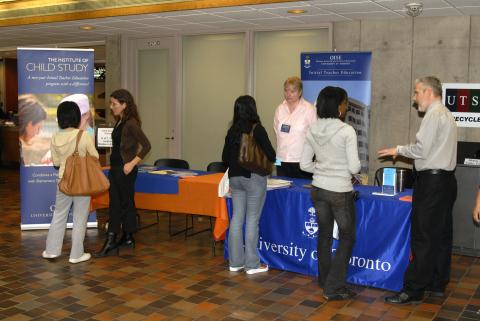 University of Toronto Graduate Fair Booth