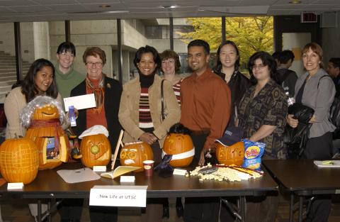 Winner, Second Place, Vice President and Principal's Office/Advancement, Pumpkin Carving Contest, the Meeting Place