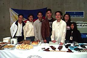 Unidentified Student Group Serving Food for Fund-Raising Event, the Meeting Place