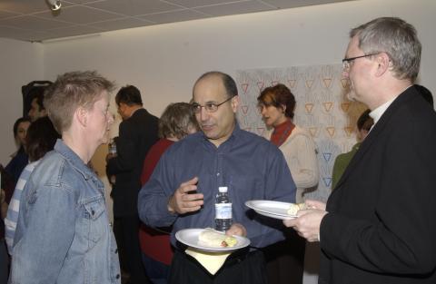 Reception Attendees, Launch of Principal's Advisory Committee on Positive Space, Art Gallery (University of Toronto Scarborough), the Meeting Place