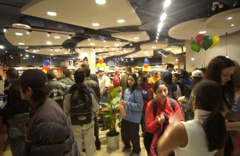 General View, Opening Reception, UTSC Bookstore, Bladen Wing and Academic Resource Centre
