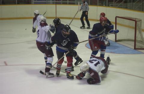 Hockey Game, Homecoming Event (Varsity Arena, St. George Campus?)
