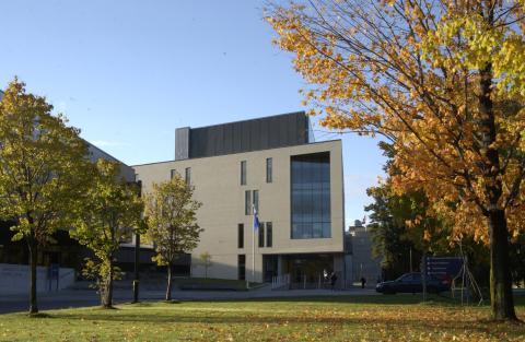 Exterior, Arts & Administration Building (AA), Entrance near Student Centre