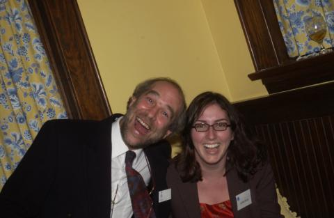 Tom Nowers and Cynthia Bishop, Advancement Christmas Party, Miller Lash House