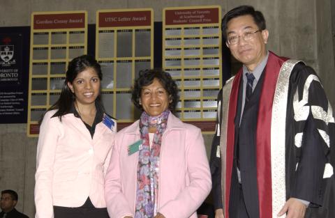 Kwong-loi Shun with Honourees, Honours Night, the Meeting Place
