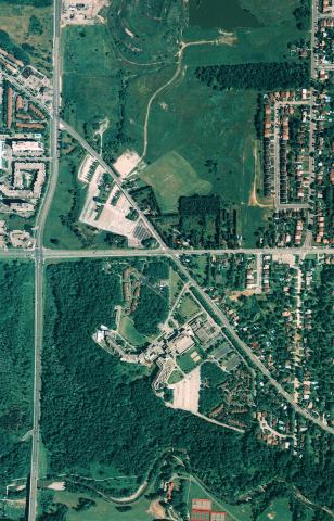 Aerial View of UTSC Campus