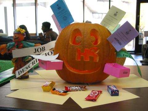 HR Entry, Pumpkin Carving Contest, the Meeting Place