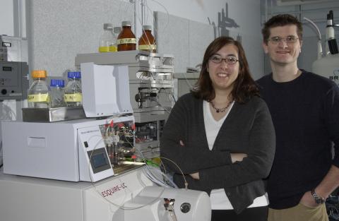 Myrna and Andre Simpson in Lab, Promitional Image