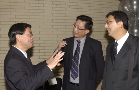 Dignitary Speaks with David Naylor and Kwong-loi Shun, Opening, Arts & Administration Building (AA)