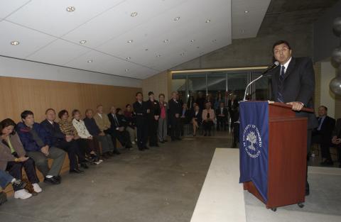 David Naylor Speaking, Opening, Arts & Administration Building (AA)