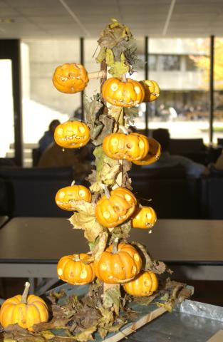 Pumpkin Carving Contest, 3rd Place, Larry Sawchuk, the Meeting Place
