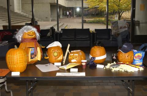 Entry for Vice President and Principal's Office/Advancement, Pumpkin Carving Contest, the Meeting Place