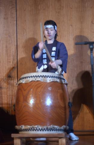 Musician Plays Taiko Drum, Nagata Ensemble/GaPa Concert, ARC Lecture Theatre, Academic Resource Centre
