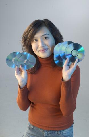 Wynne Leung, New Media Co-op Student with Keyboard, Promotional Image