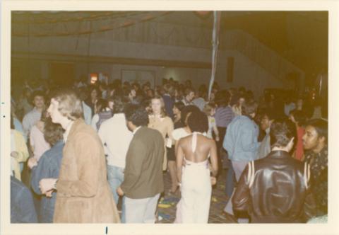 Student Attendees at a Dance in The Meeting Place