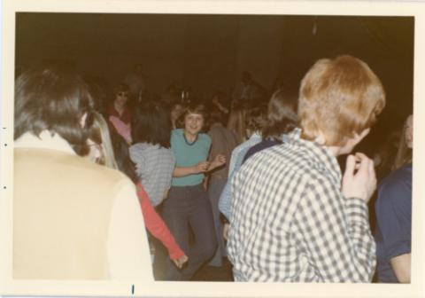 Students Dancing Together at a Dance in The Meeting Place