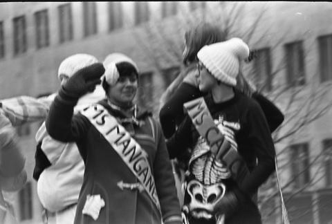 Students With Sashes
