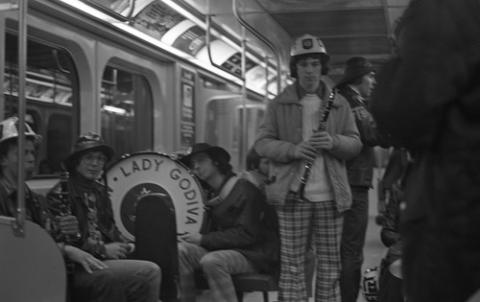 Lady Godiva Memorial Band on Subway