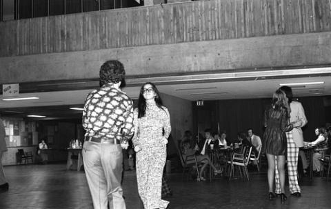 Students Dancing in Pairs on Dance Floor in The Meeting Place