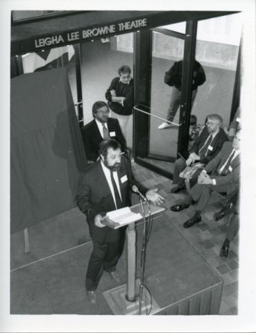 Opening Leigha Lee Browne Theatre, 1993