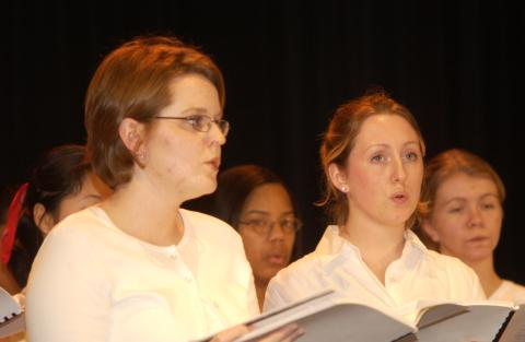 Singers, UTSC Choir, 2nd Annual Classical Celebration, Leigha Lee Browne Theatre
