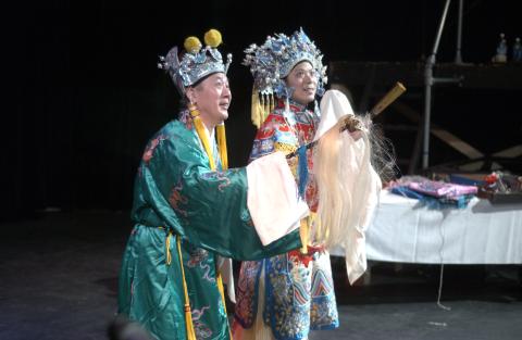 Xu Feng-Ze and William Lau, Peking Opera Lecture/Demonstration, Leigha Lee Browne Theatre