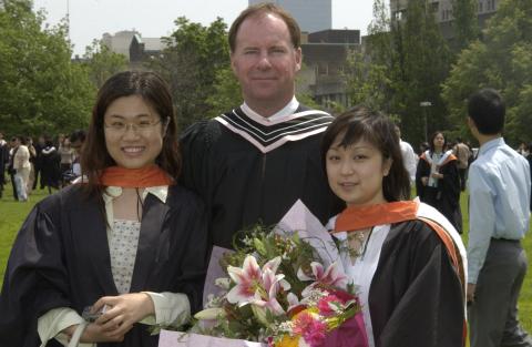 Convocation, 2003, Outside Convocation Hall, St. George Campus