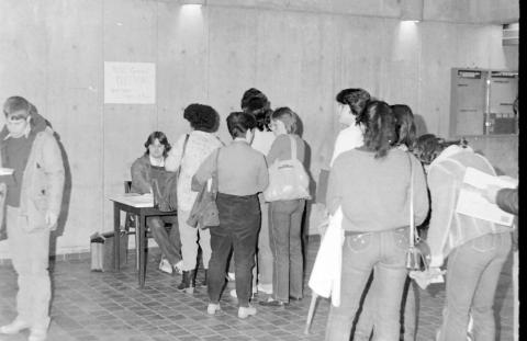 Students Participating in Student Council General Election
