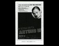 Program for The Resistable Rise of Arturo Ui