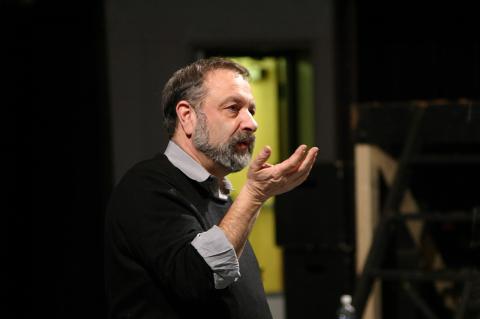 Michal Schonberg Teaching in Leigha Lee Browne Theatre