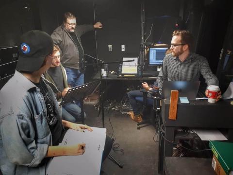 10 out of 12 Photograph of Technical Work in the Booth