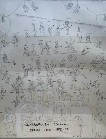 Scarborough College Drama Club Poster